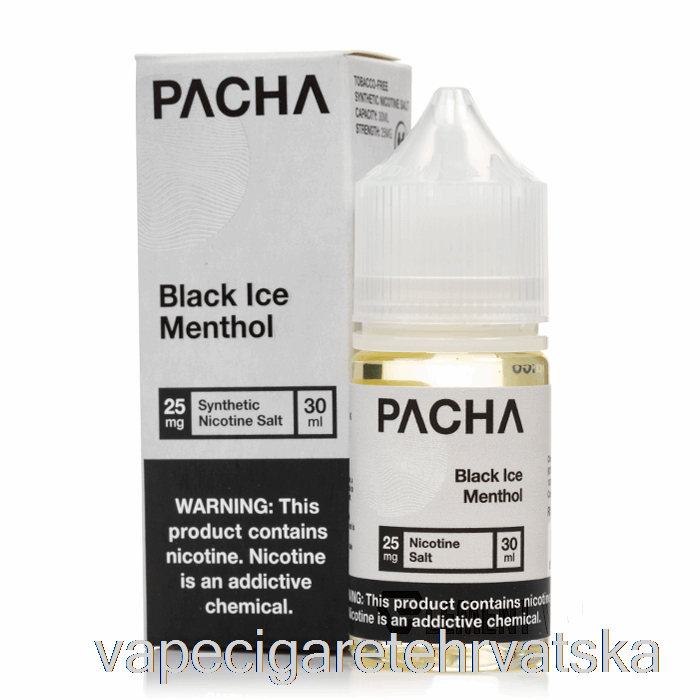 Vape Cigarete Black Ice Mentol - Pacha Soli - 30ml 50mg